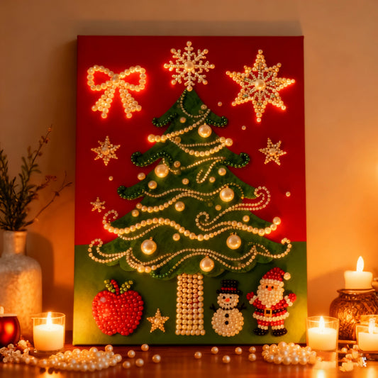 Laxrue "Christmas Pearl and Diamond Sticker Photo Frame