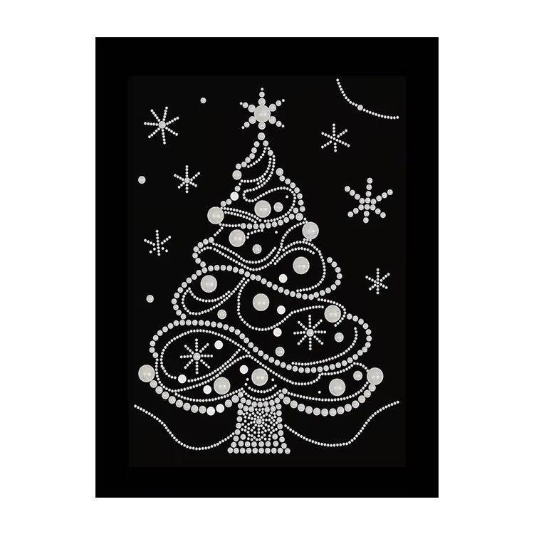 Laxrue "Christmas Pearl and Diamond Sticker Photo Frame