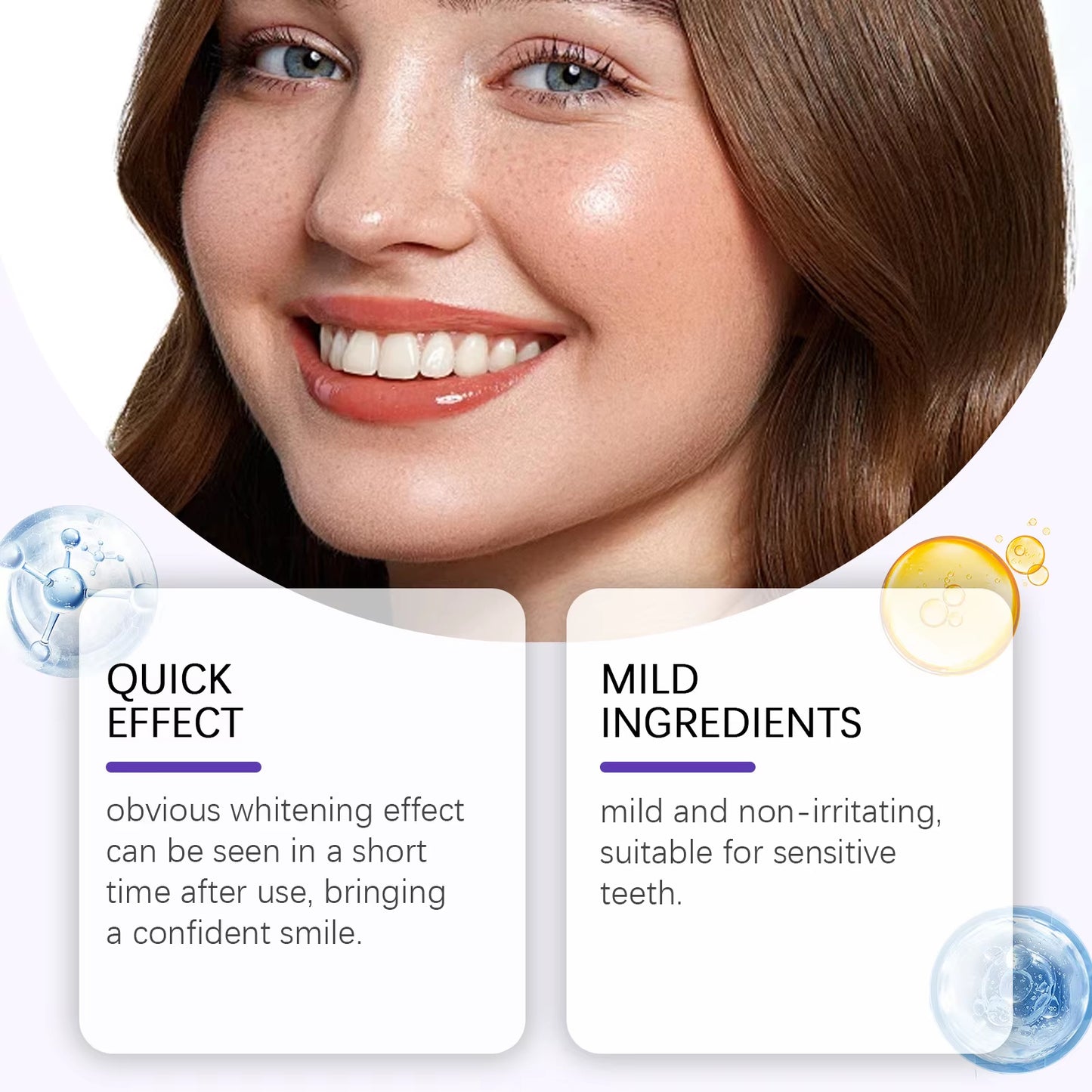 V34 Teeth Whitening Strips – Colour Correcting PAP+ Formula