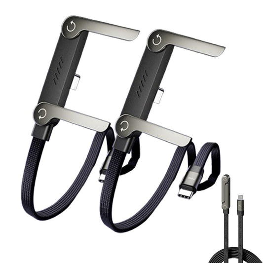 Laxro” An invisible stand and charging cable in one device.
