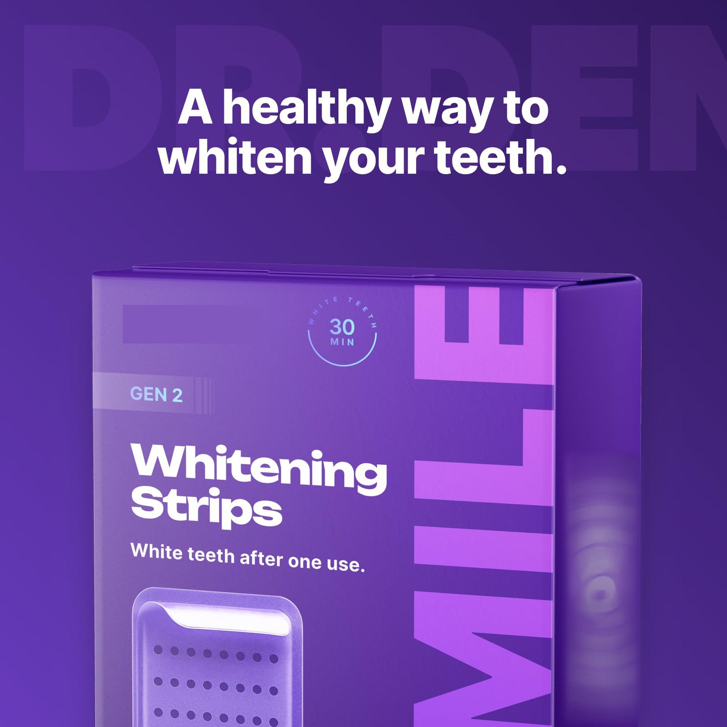 V34 Teeth Whitening Strips – Colour Correcting PAP+ Formula