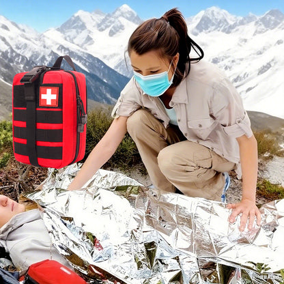 Thrive First Aid Kit (160Pieces) - Family Safe First Aid Bag Packed w/Hospital Grade Medical Supplies – Emergency kit