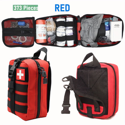 Thrive First Aid Kit (160Pieces) - Family Safe First Aid Bag Packed w/Hospital Grade Medical Supplies – Emergency kit