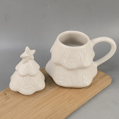 Laxrue“DIY mug craft kit, includes 6 colors of paint and brushes.