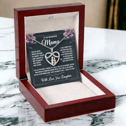 Love Without Limits Mother's Day Eternal Union Symbol Necklace