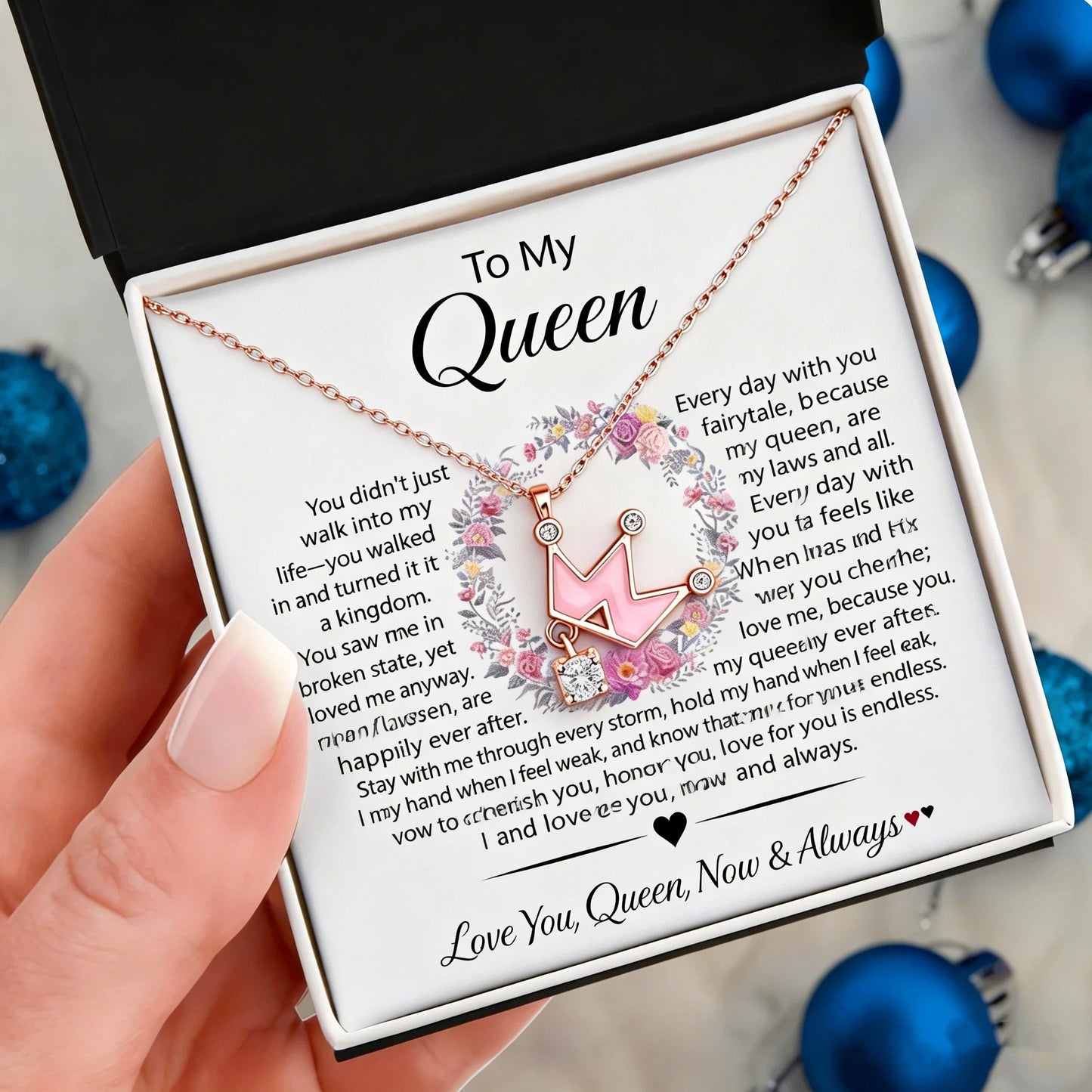 To my Queen wife – You entered my life