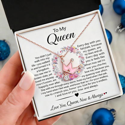 To my Queen wife – You entered my life