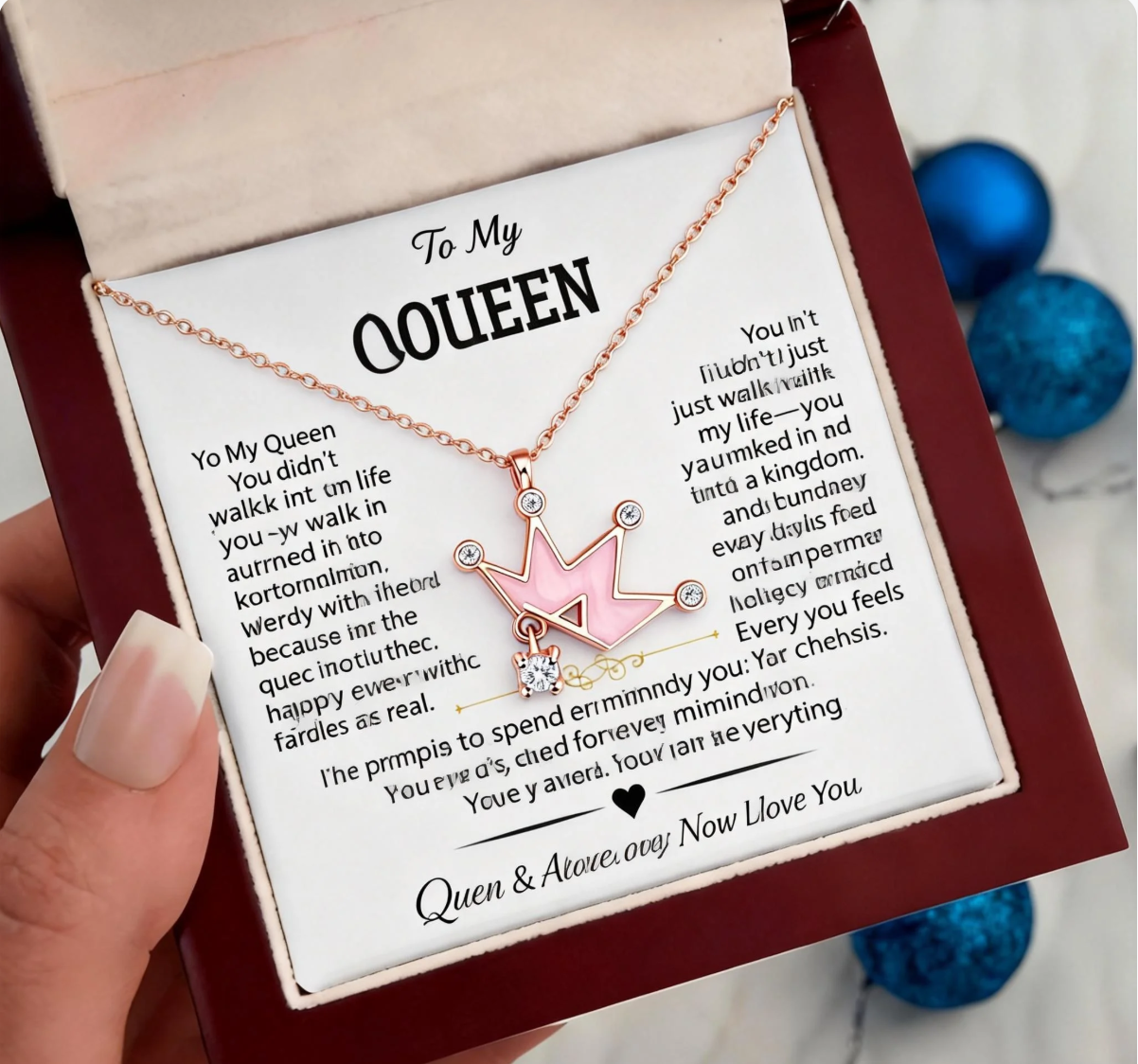 To my Queen wife – You entered my life
