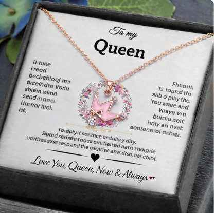 To my Queen wife – You entered my life