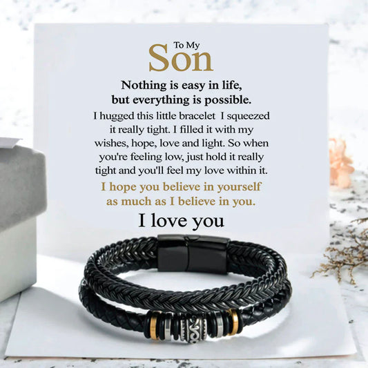 To my Son - Never forget how much you mean to me