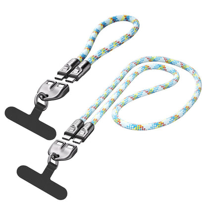 Laxrue“2-in-1 wristband/neckband fast charging cable