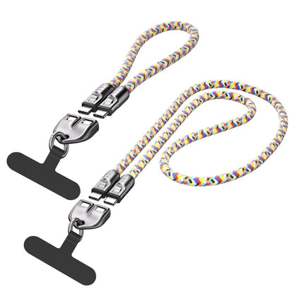 Laxrue“2-in-1 wristband/neckband fast charging cable