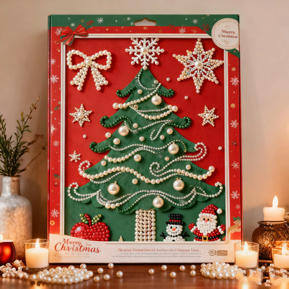 Laxrue "Pearl and Diamond Artworks - Merry Christmas"