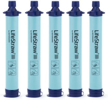 Personal Water Filter Straw for Hiking, Camping & Travel