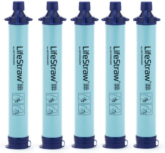 Personal Water Filter Straw for Hiking, Camping & Travel