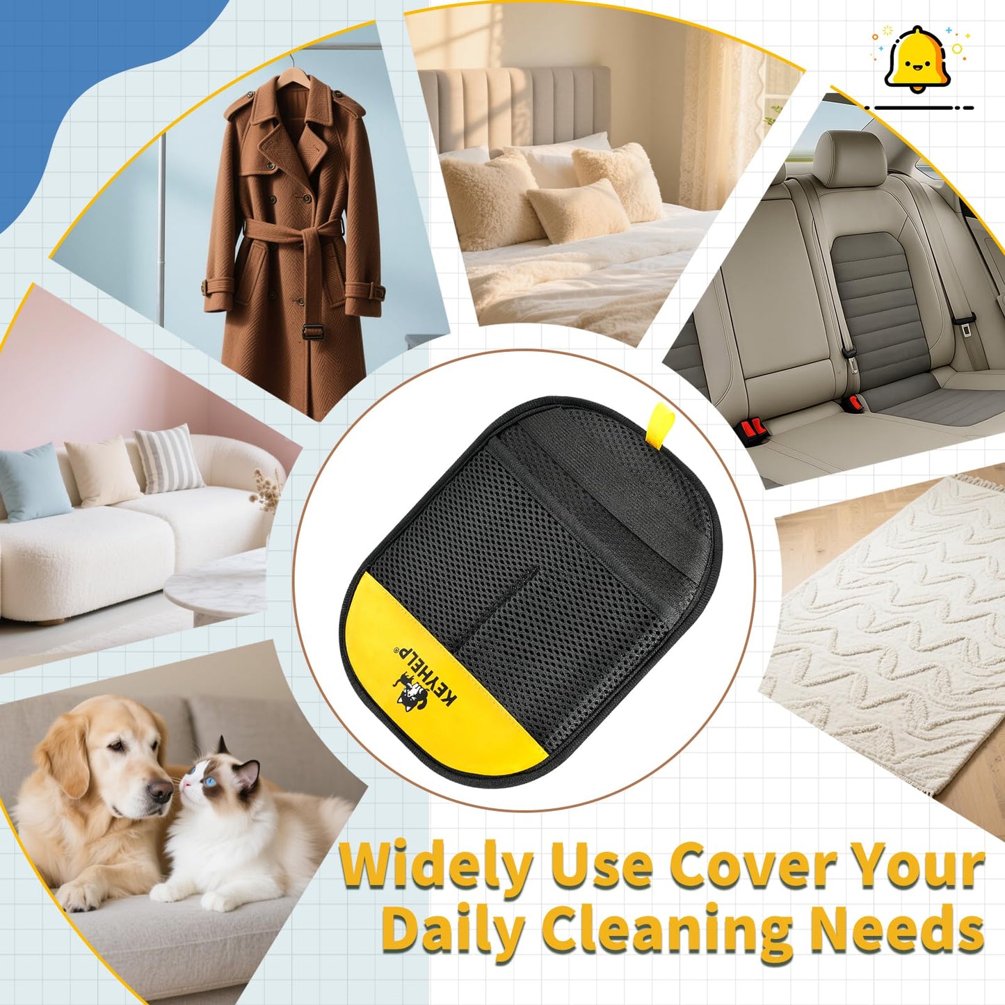 Laxrue“Hair removal gloves, electrostatic hair removal gloves