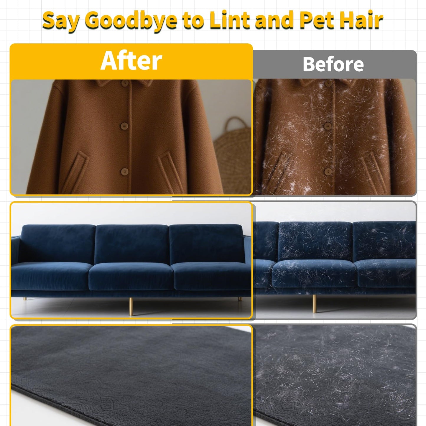 Laxrue“Hair removal gloves, electrostatic hair removal gloves