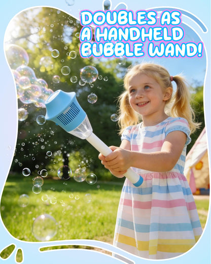 3in1Automatic LED Bubble Lamp Machine，A bubble， machine featuring ，sound and light effects.