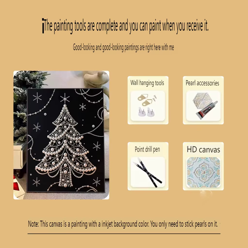 Laxrue "Pearl and Diamond Artworks - Snowflake Christmas"