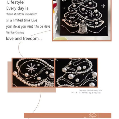 Laxrue "Pearl and Diamond Artworks - Snowflake Christmas"