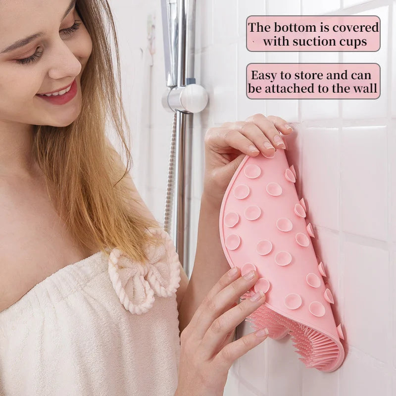 Laxrue”Silicone foot/back exfoliating brush