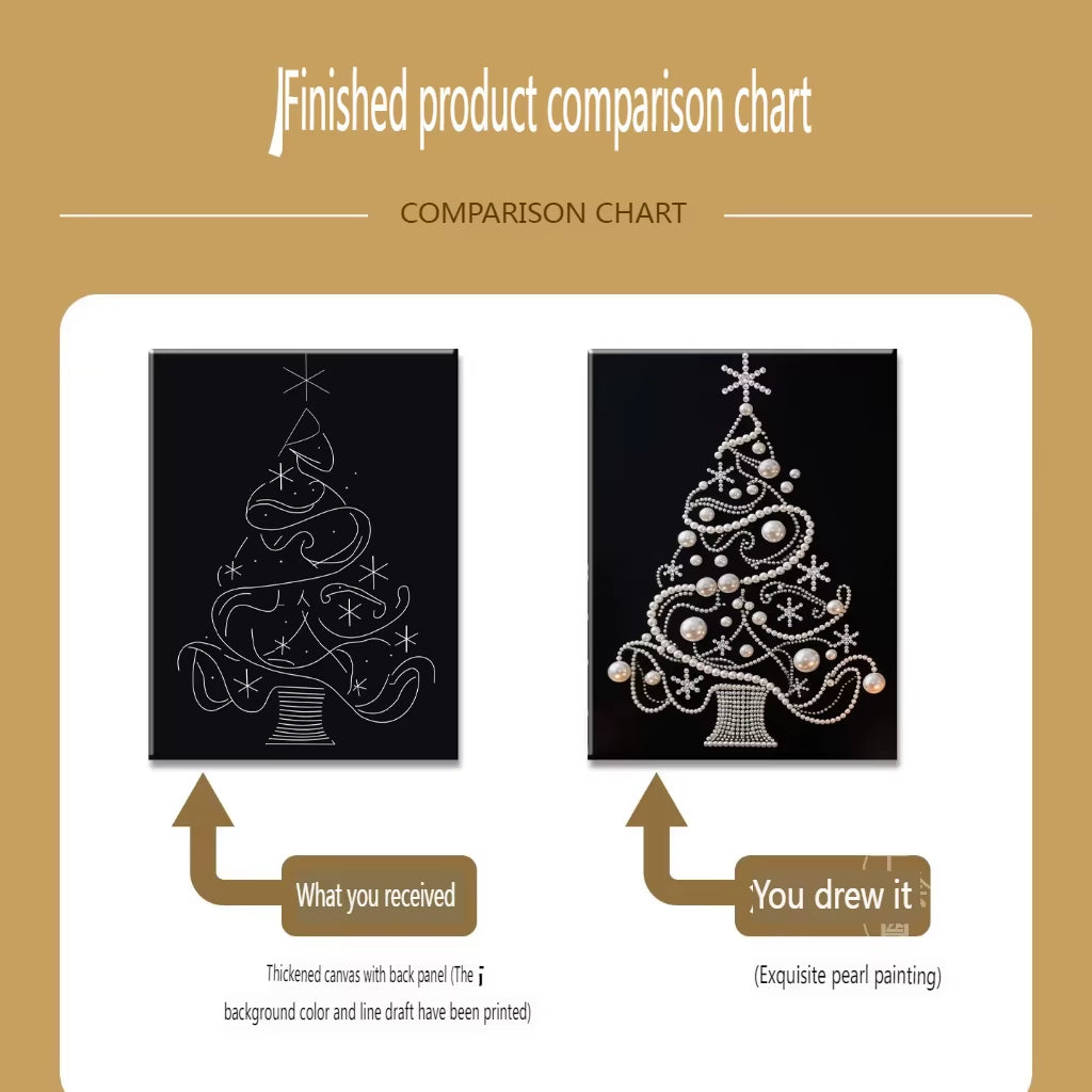 Laxrue "Pearl and Diamond Artworks - Snowflake Christmas"