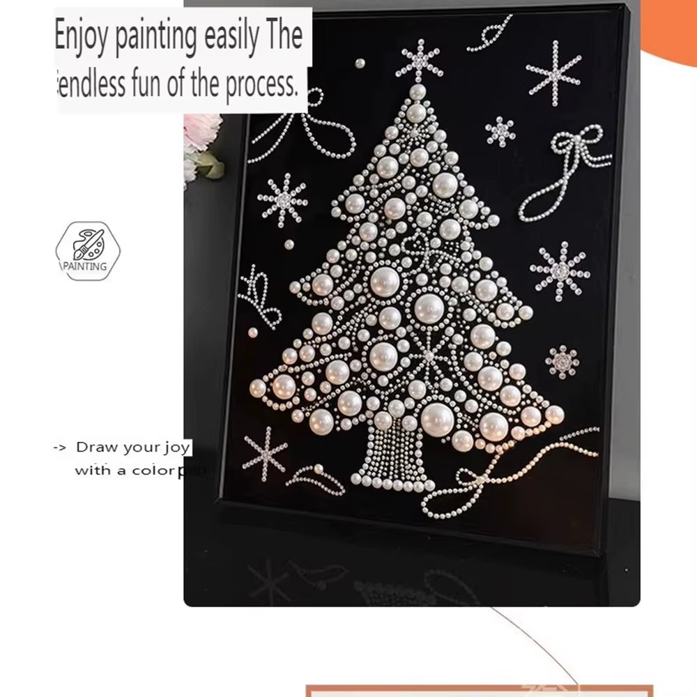 Laxrue "Pearl and Diamond Artworks - Snowflake Christmas"