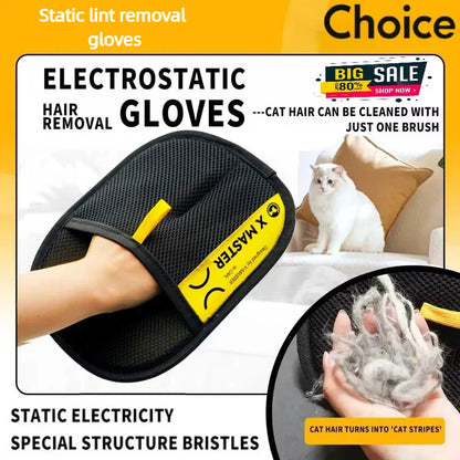 Laxrue“Hair removal gloves, electrostatic hair removal gloves