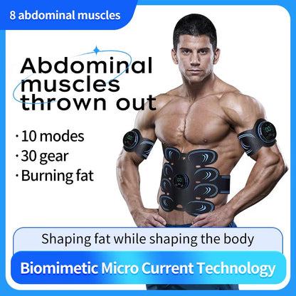 Laxrue“Abdominal muscle stimulator exercise equipment, suitable for abdomen/arms/legs
