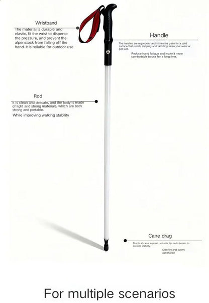 Laxrue™Professional night hiking gear, equipped with a 360° soft spot.