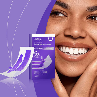 V34 Teeth Whitening Strips – Colour Correcting PAP+ Formula