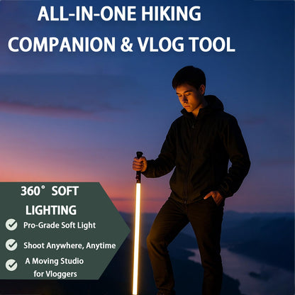Laxrue™Professional night hiking gear, equipped with a 360° soft spot.
