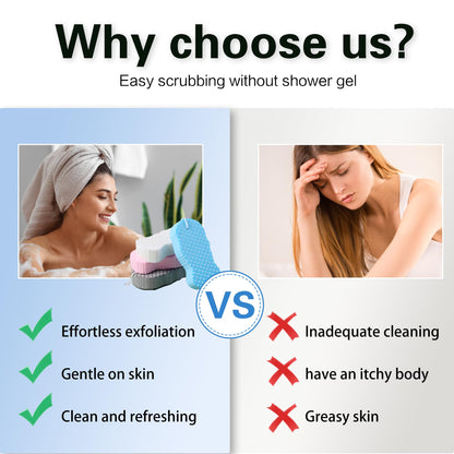Laxrue“Ultra-soft exfoliating bath sponge