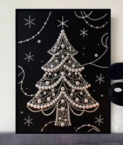 Laxrue "Pearl and Diamond Artworks - Snowflake Christmas"