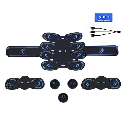 Laxrue“Abdominal muscle stimulator exercise equipment, suitable for abdomen/arms/legs
