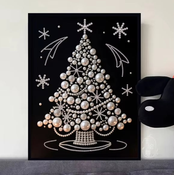 Laxrue "Pearl and Diamond Artworks - Snowflake Christmas"