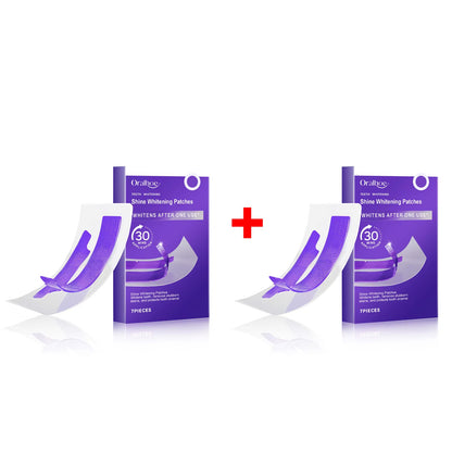 V34 Teeth Whitening Strips – Colour Correcting PAP+ Formula