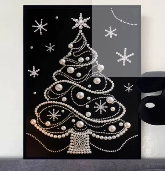 Laxrue "Pearl and Diamond Artworks - Snowflake Christmas"