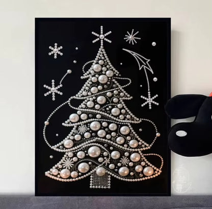 Laxrue "Christmas Pearl and Diamond Sticker Photo Frame