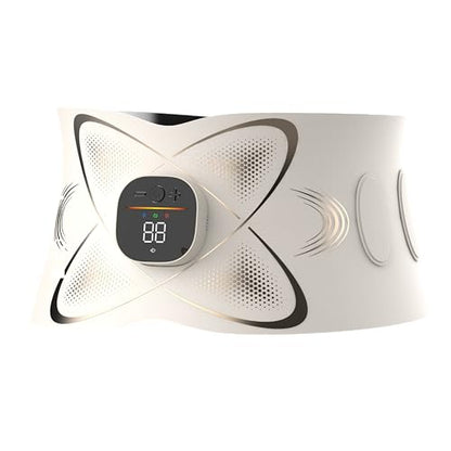 Laxrue“Electric Abdominal Pulse Massager - Abdominal Muscle Shaper with Heating Function, Relieves Pain