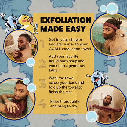 Laxrue™japanExfoliating Body Towels