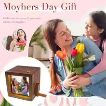 Hand-cranked custom-made glowing photo card animation collection album, a special gift