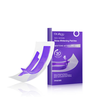 V34 Teeth Whitening Strips – Colour Correcting PAP+ Formula