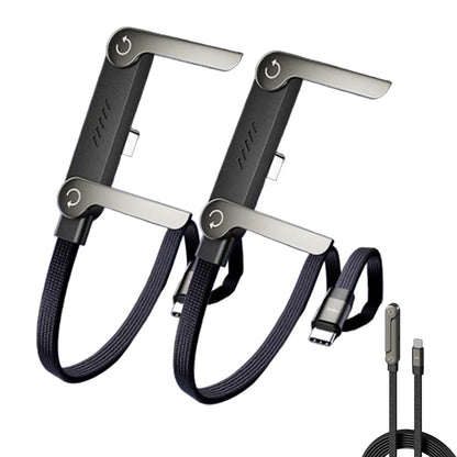 Laxro” An invisible stand and charging cable in one device.