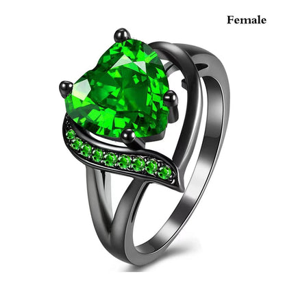 Laxrue“Dark romantic style is all like this — couple rings