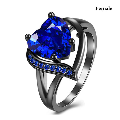Laxrue“Dark romantic style is all like this — couple rings