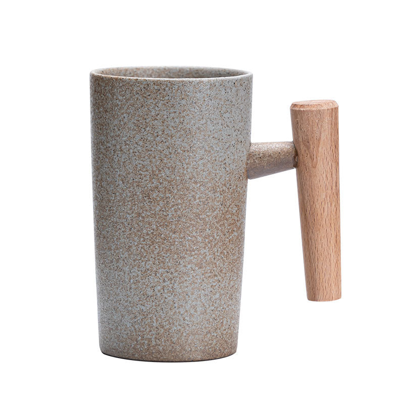 Laxrue“220ml Vintage Ceramic Kiln-Fired Coffee Mug