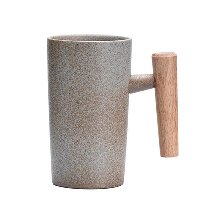 Laxrue“220ml Vintage Ceramic Kiln-Fired Coffee Mug