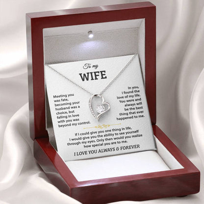 To My Wife - Forever Love Heart， Like out Love, This Necklace
