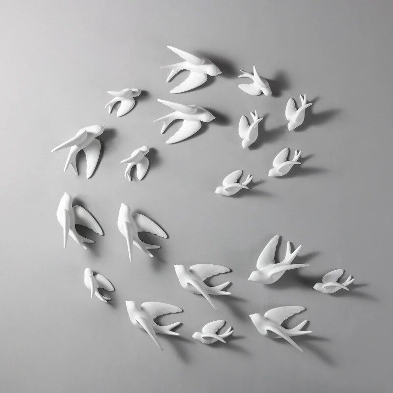 Laxrue™ Gliding Birds Wall Stickers